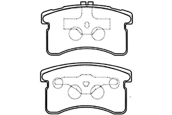 Kavo Parts Remblokset BP-1516