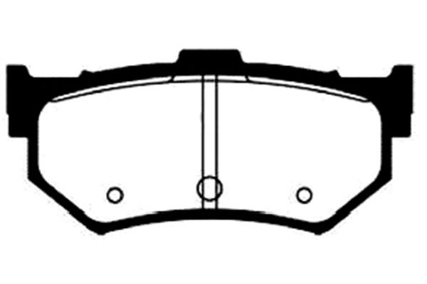 Kavo Parts Remblokset BP-2026