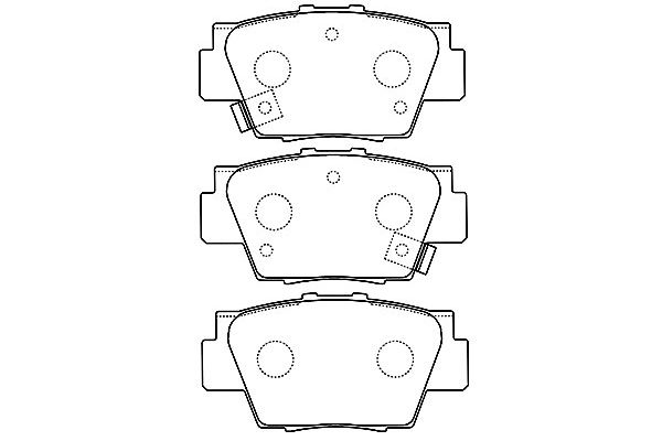 Kavo Parts Remblokset BP-2040