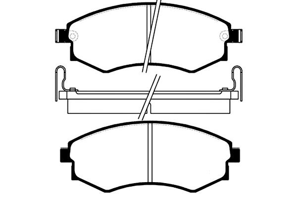 Kavo Parts Remblokset BP-3003