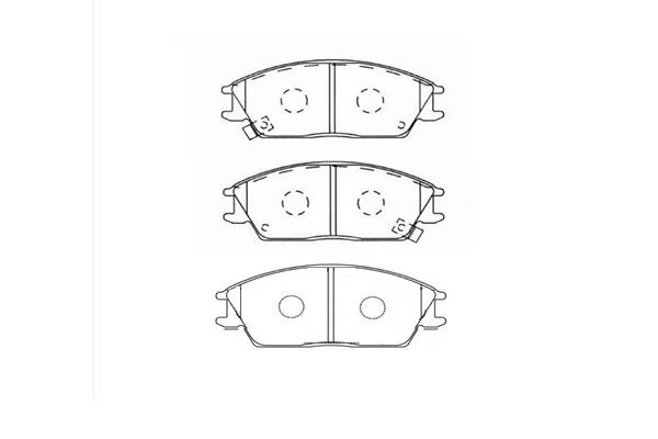 Kavo Parts Remblokset BP-3004