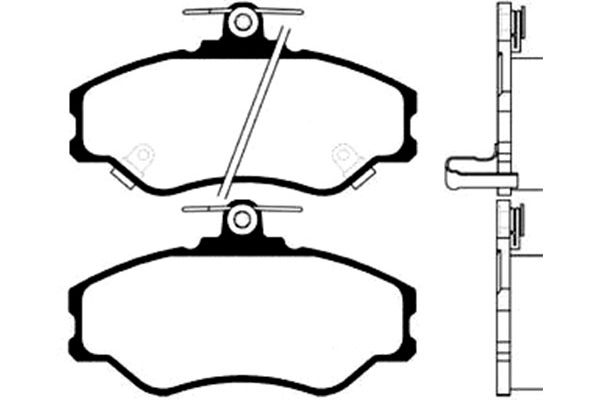 Kavo Parts Remblokset BP-3006