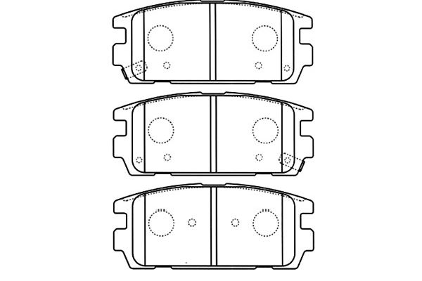 Kavo Parts Remblokset BP-3022