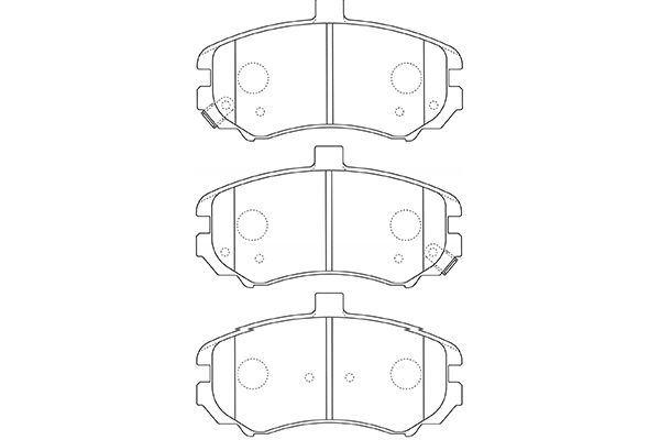 Kavo Parts Remblokset BP-3037