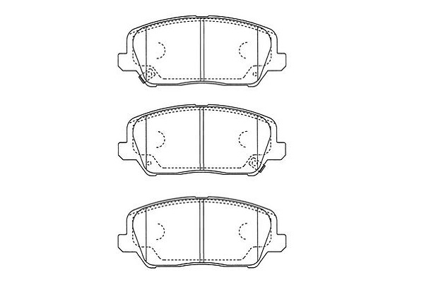 Kavo Parts Remblokset BP-3049