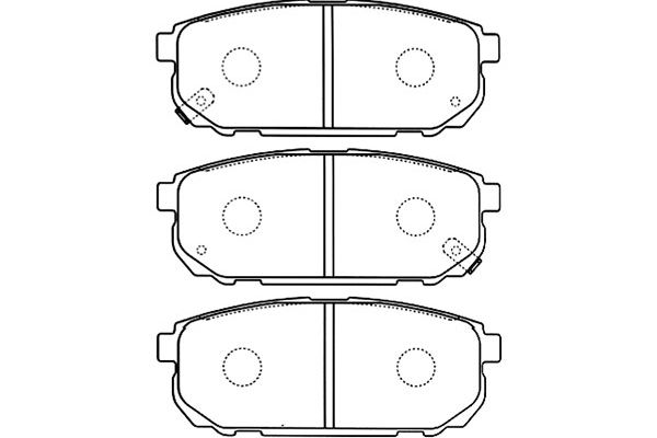 Kavo Parts Remblokset BP-4011