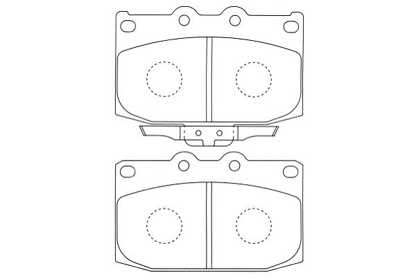 Kavo Parts Remblokset BP-4530