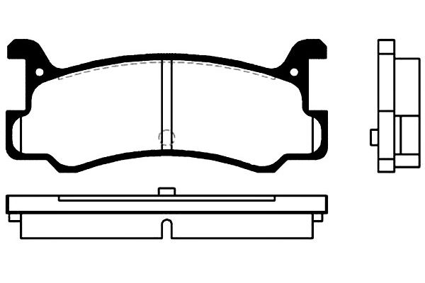 Kavo Parts Remblokset BP-4535