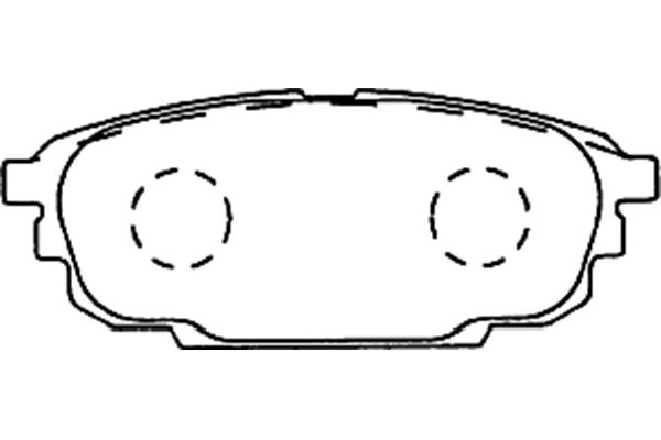 Kavo Parts Remblokset BP-4553