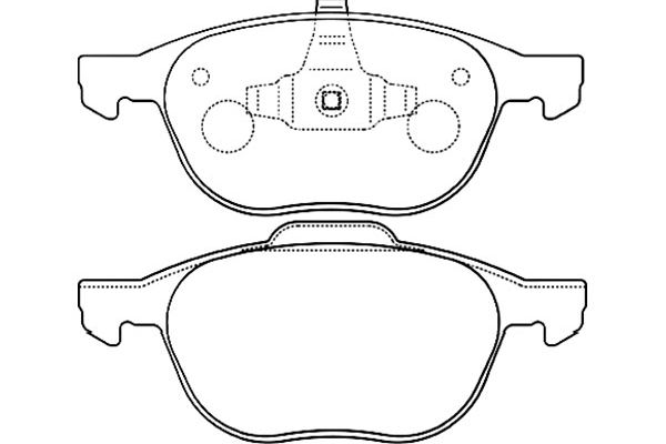 Kavo Parts Remblokset BP-4555