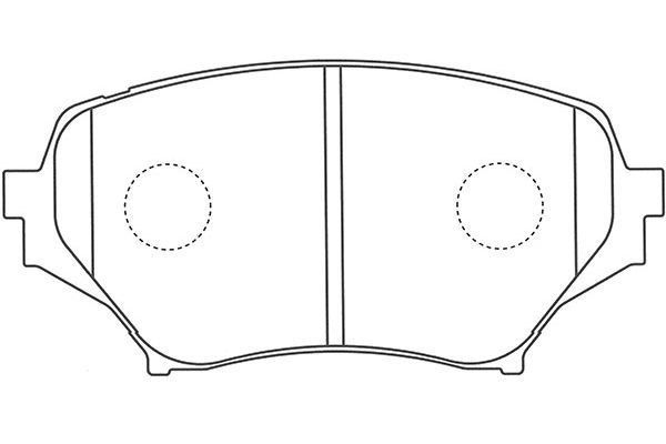 Kavo Parts Remblokset BP-4563