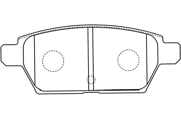 Kavo Parts Remblokset BP-4568