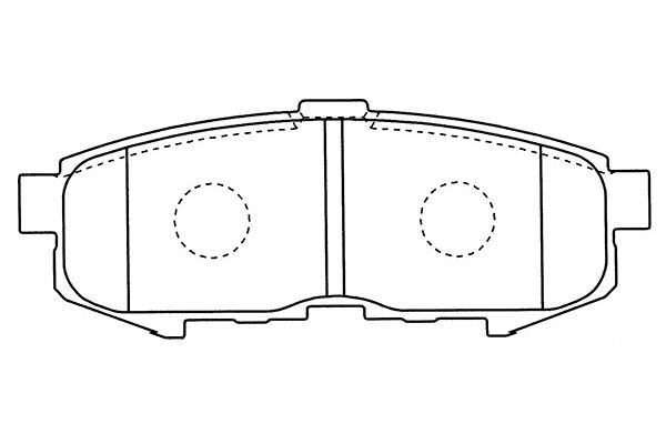 Kavo Parts Remblokset BP-4569