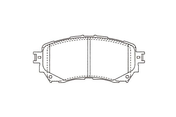 Kavo Parts Remblokset BP-4581