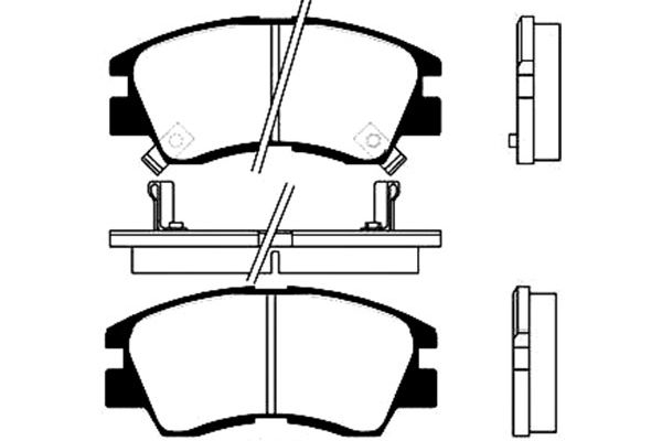 Kavo Parts Remblokset BP-5506