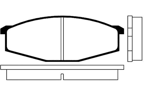 Kavo Parts Remblokset BP-6502