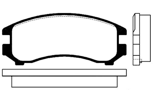 Kavo Parts Remblokset BP-6511