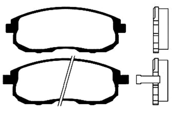 Kavo Parts Remblokset BP-6517