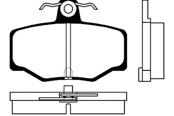 Kavo Parts Remblokset BP-6547