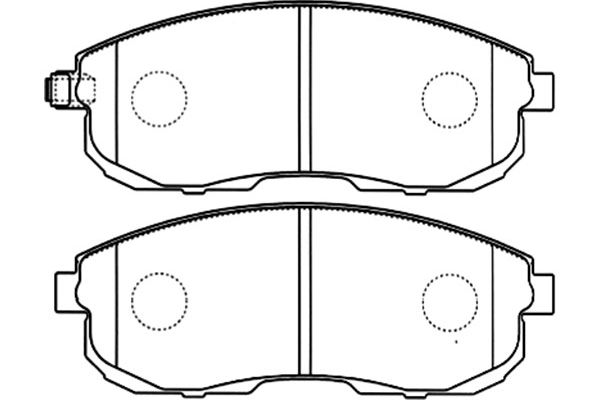 Kavo Parts Remblokset BP-6567