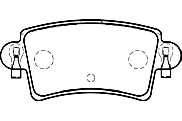 Kavo Parts Remblokset BP-6576