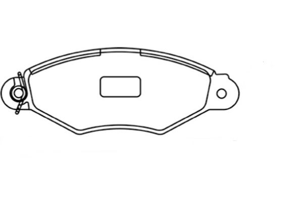 Kavo Parts Remblokset BP-6578