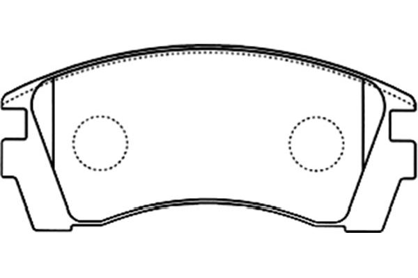 Kavo Parts Remblokset BP-6592