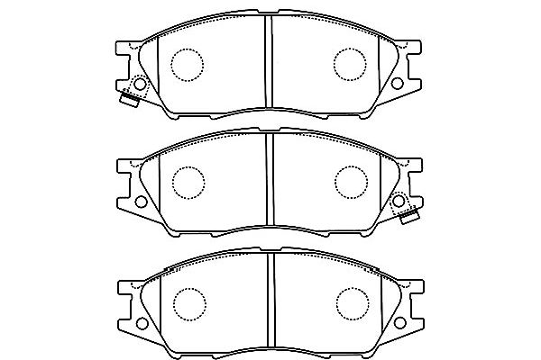 Kavo Parts Remblokset BP-6597