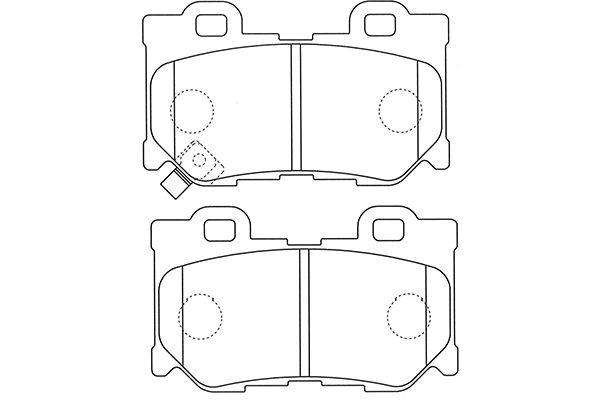 Kavo Parts Remblokset BP-6607