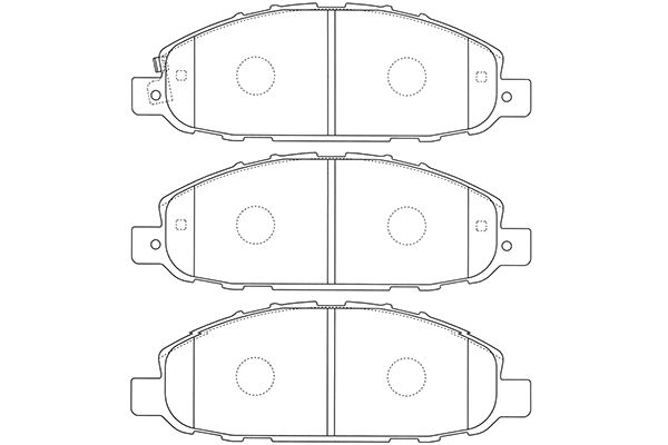 Kavo Parts Remblokset BP-6611