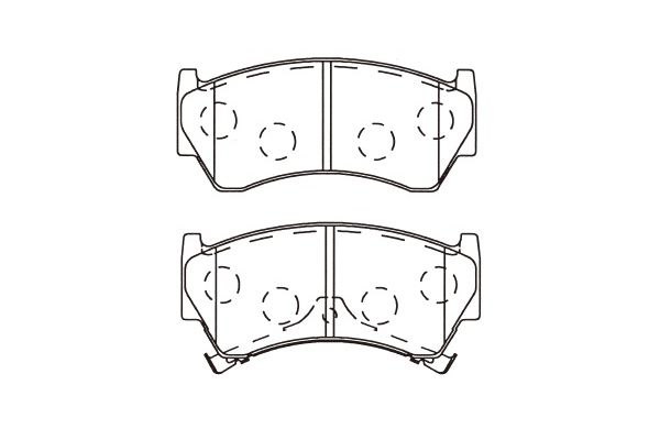 Kavo Parts Remblokset BP-6618