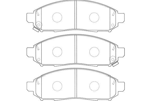 Kavo Parts Remblokset BP-6620