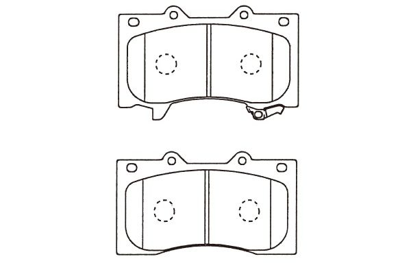 Kavo Parts Remblokset BP-6627