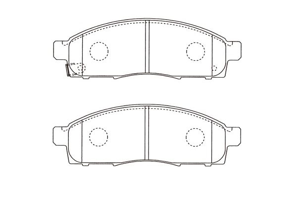 Kavo Parts Remblokset BP-6631