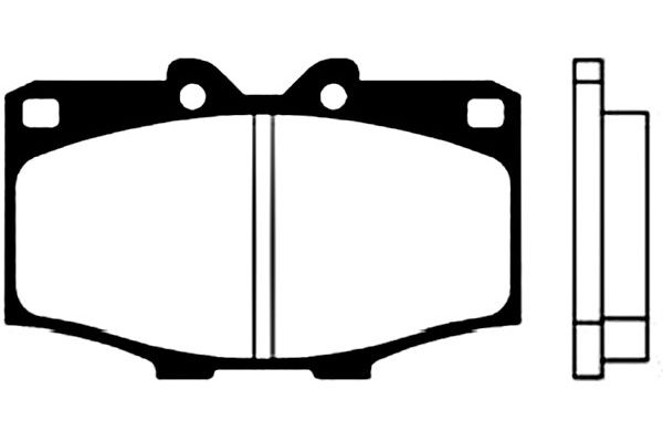 Kavo Parts Remblokset BP-9000