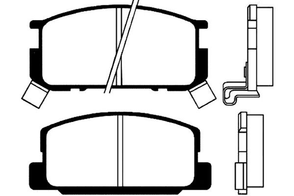 Kavo Parts Remblokset BP-9009