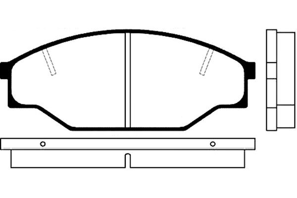 Kavo Parts Remblokset BP-9010