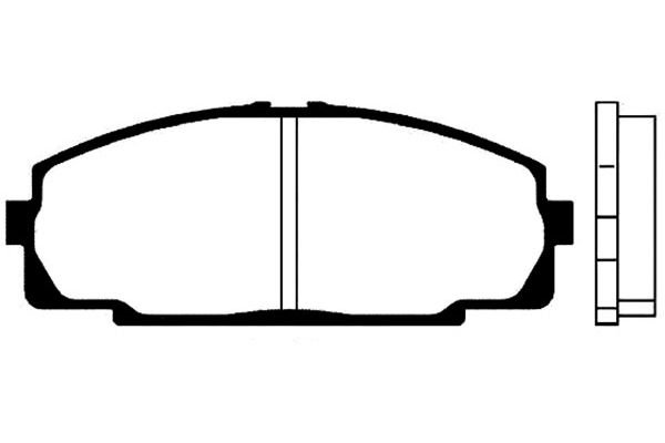 Kavo Parts Remblokset BP-9011