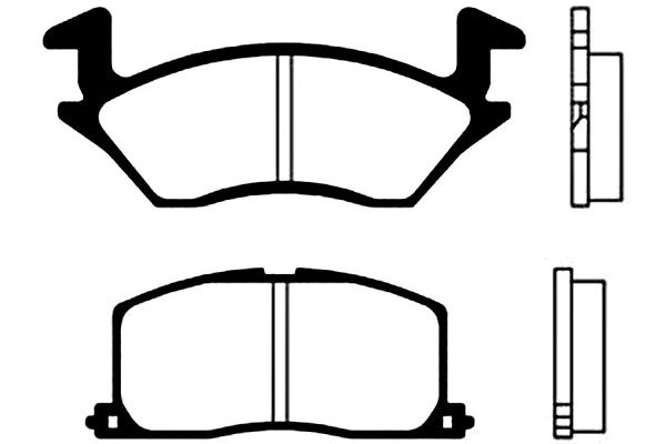 Kavo Parts Remblokset BP-9017