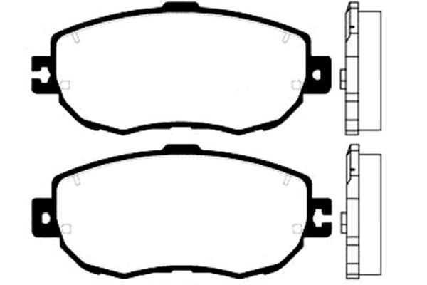 Kavo Parts Remblokset BP-9035