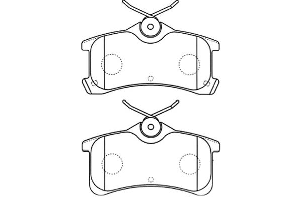 Kavo Parts Remblokset BP-9081