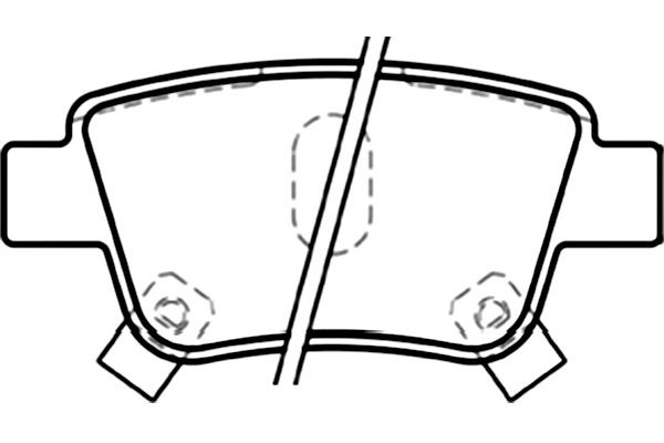 Kavo Parts Remblokset BP-9083