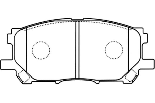 Kavo Parts Remblokset BP-9090