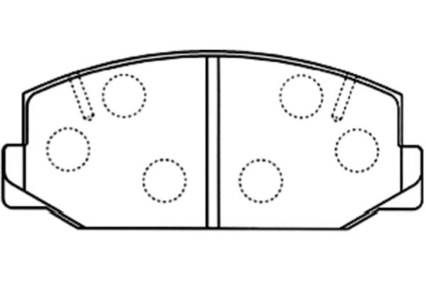 Kavo Parts Remblokset BP-9092