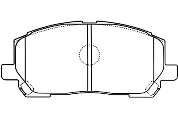 Kavo Parts Remblokset BP-9095