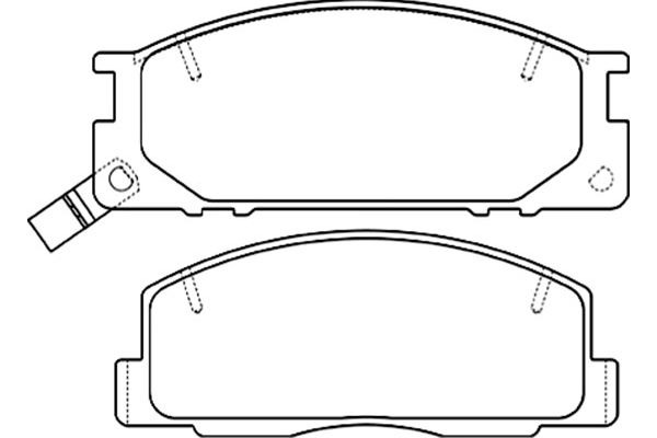 Kavo Parts Remblokset BP-9101