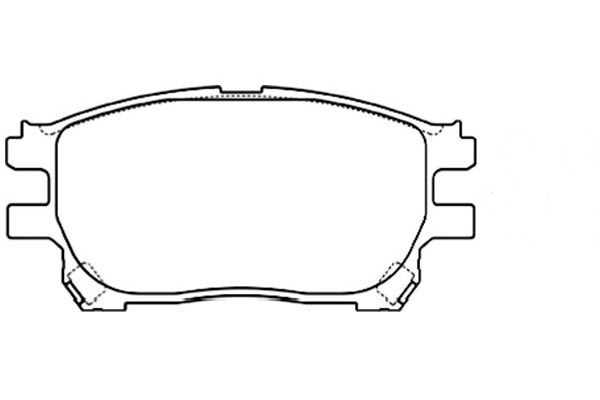 Kavo Parts Remblokset BP-9103