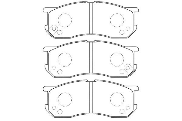 Kavo Parts Remblokset BP-9119