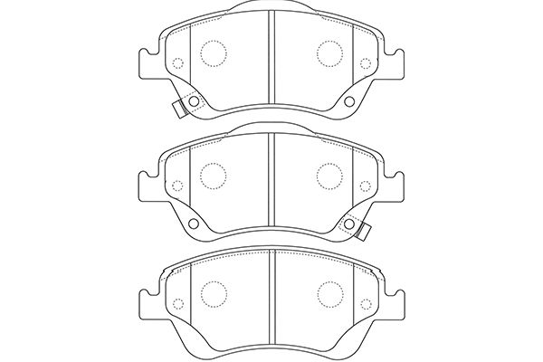 Kavo Parts Remblokset BP-9127