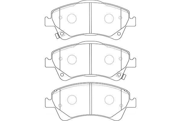 Kavo Parts Remblokset BP-9128